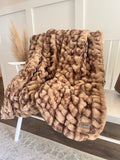 Mocha Bubble Blanket