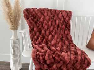 Desert Rose Bubble Blanket